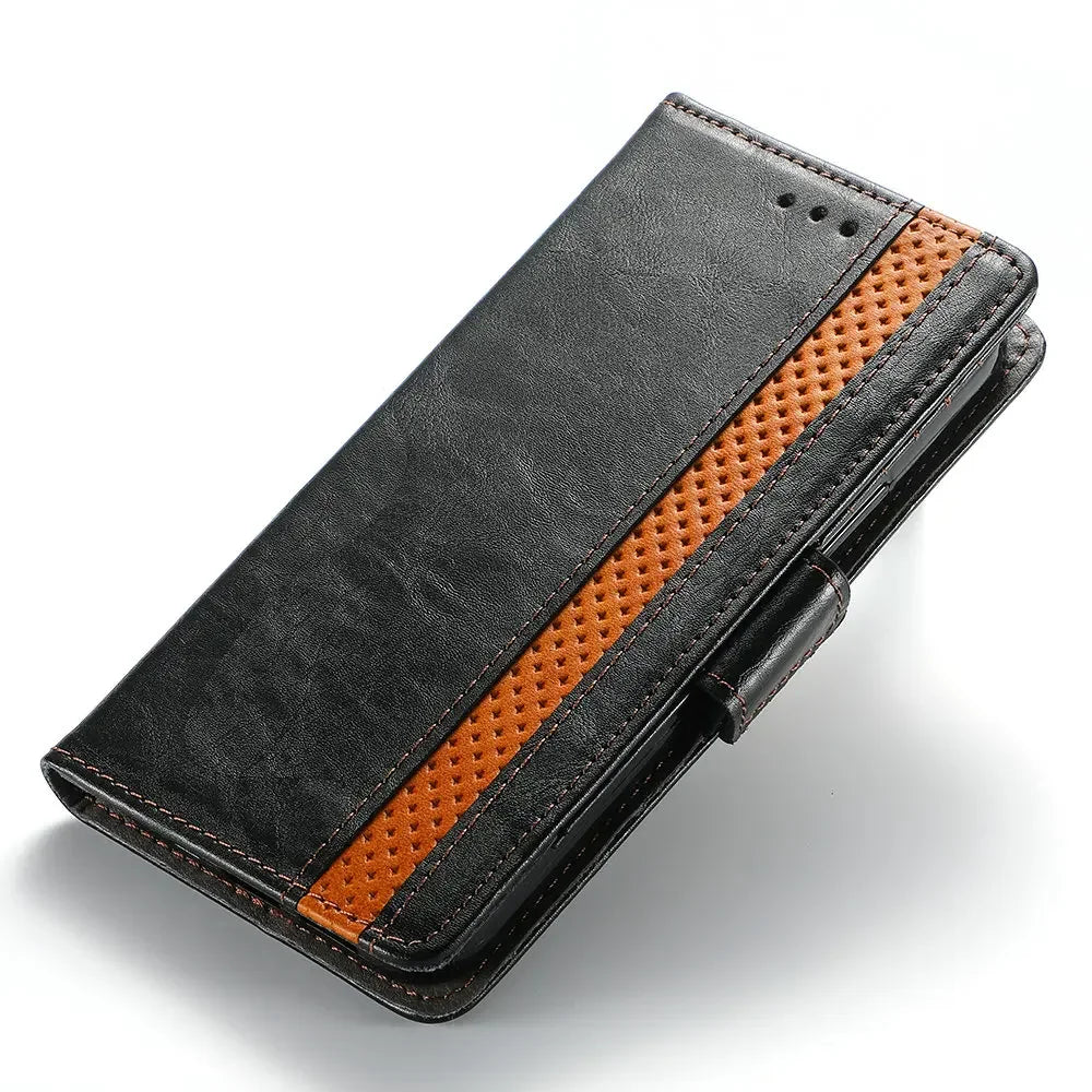 RFID 360 Protect Flip Leather Google Case - DealJustDeal