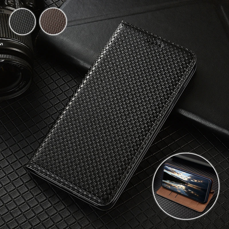 Flip Wallet Genuine Leather Galaxy S Case - DealJustDeal