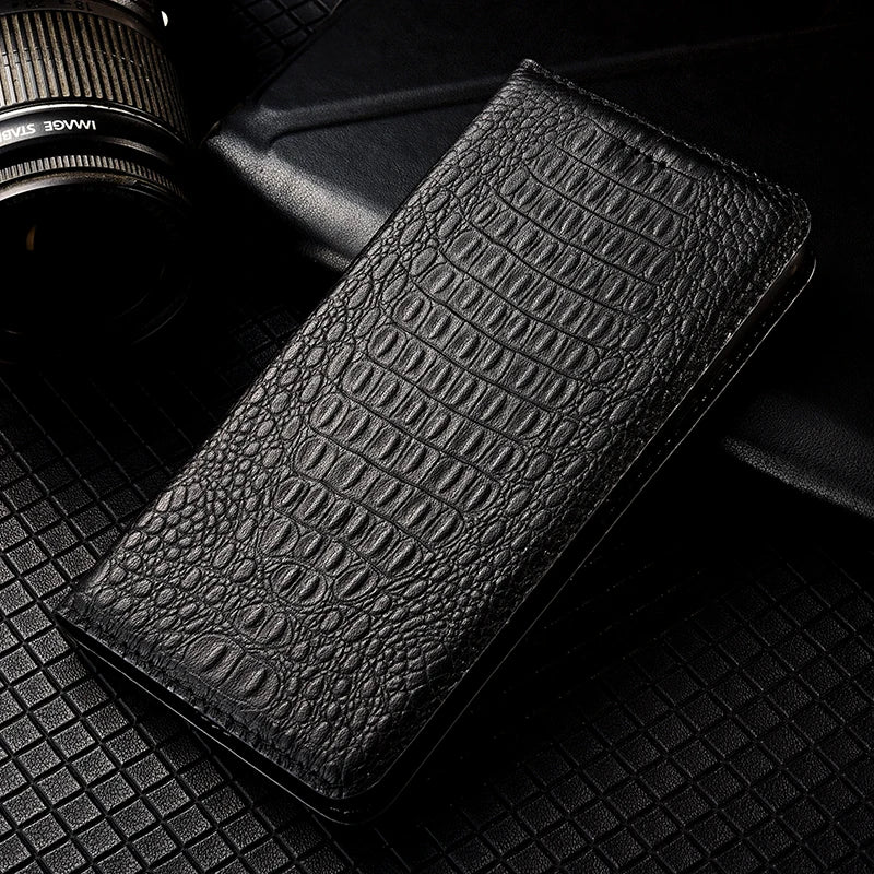 Flip Wallet Genuine Leather Galaxy S Case - DealJustDeal