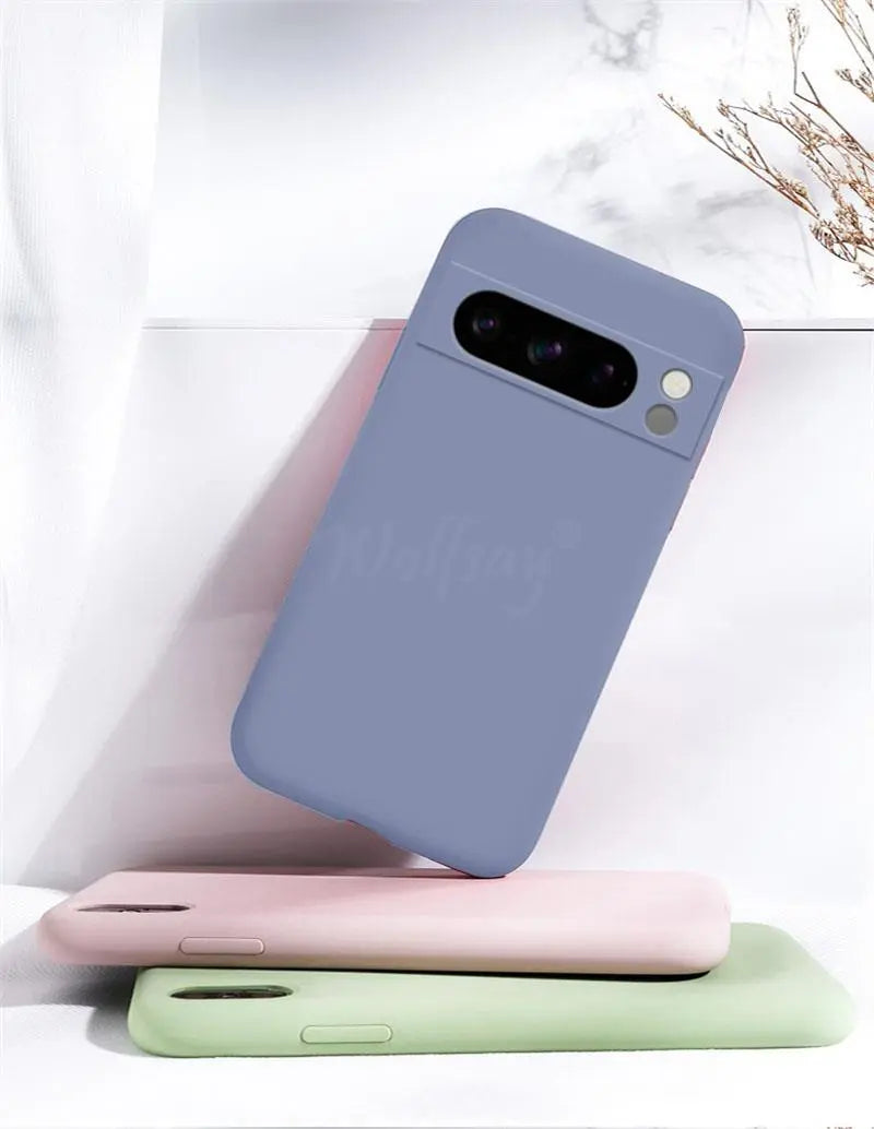 Liquid Silicone Rubber Protector TPU Google Case - DealJustDeal