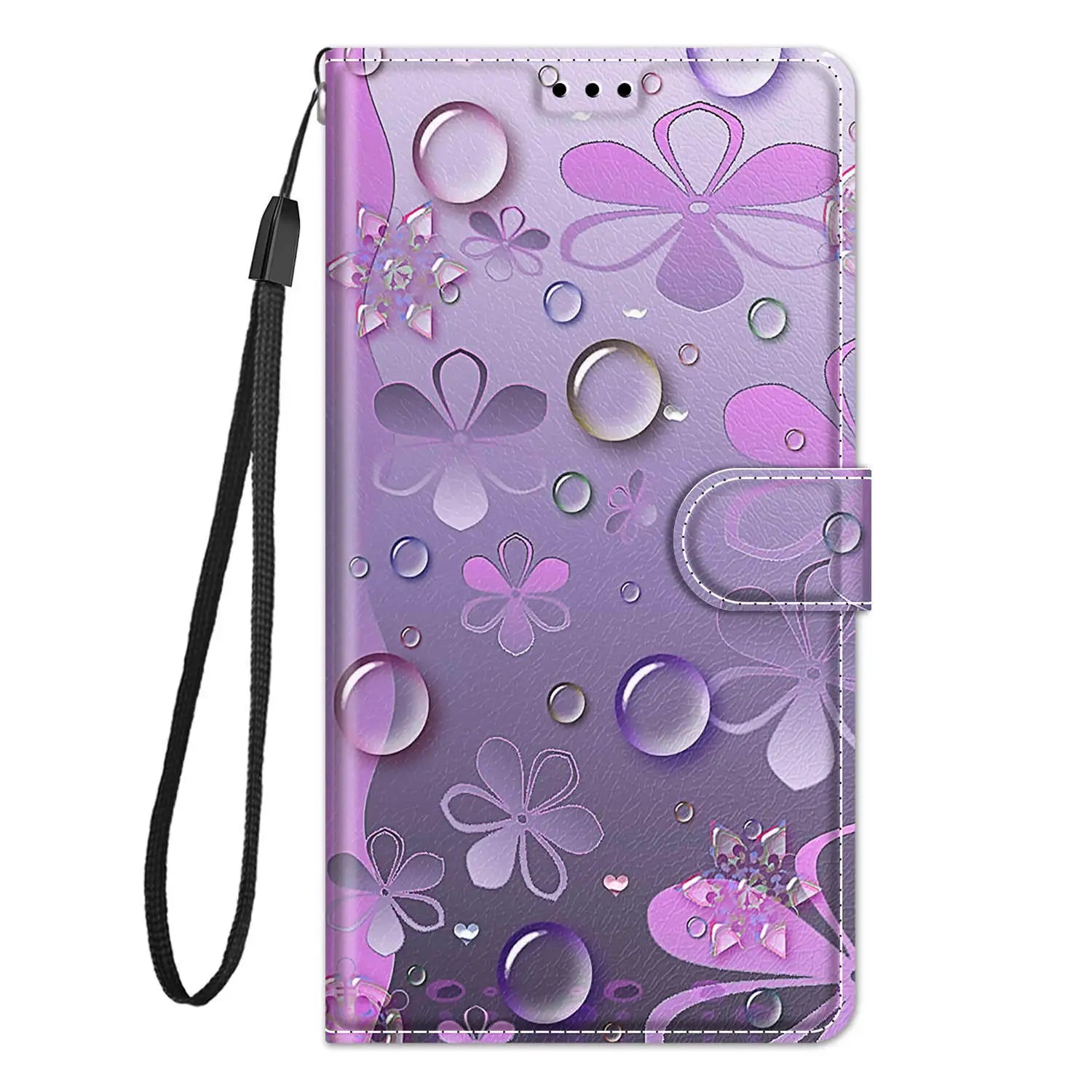 Butterfly Pattern Wallet Flip Magnetic Leather Google Case - DealJustDeal