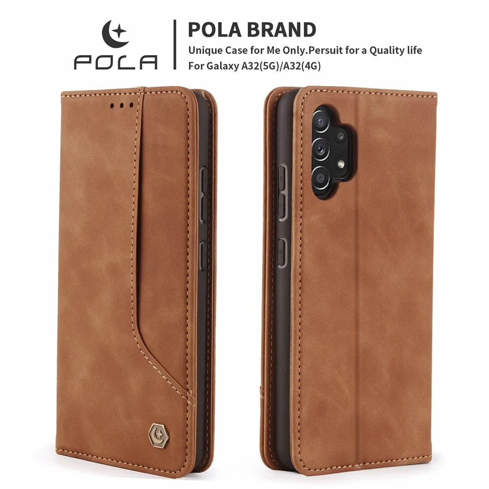 Wallet Flip Leather Galaxy A, M and S Case - DealJustDeal