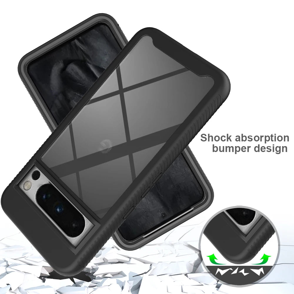 Hybrid Rugged Armor Shockproof Google Case - DealJustDeal