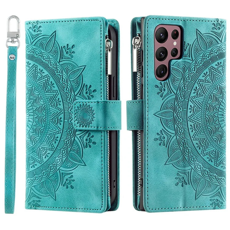 Wrist Strap Leather Galaxy S Case - DealJustDeal