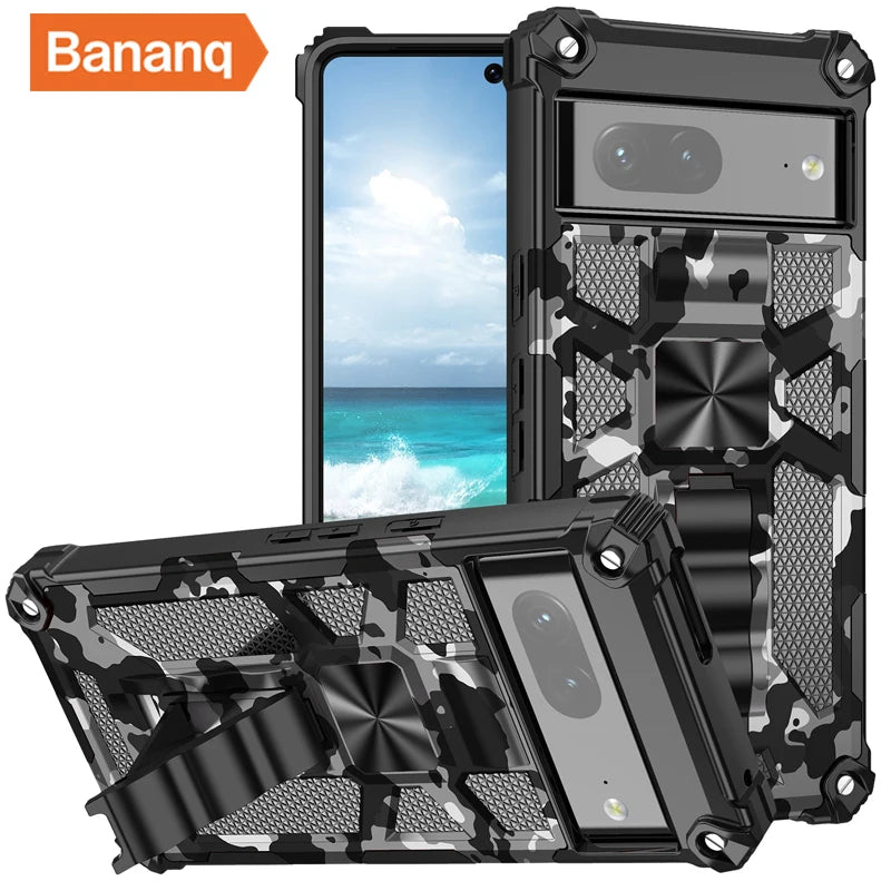 Camouflage Bracket Holder Armor Google Case - DealJustDeal