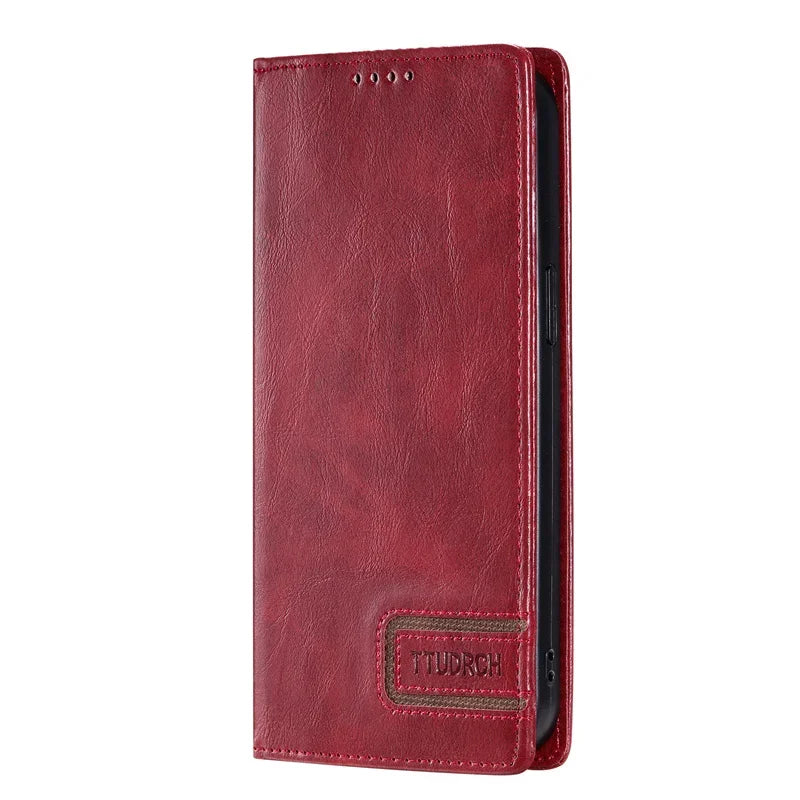 Magnetic Leather Flip Book Google Case - DealJustDeal