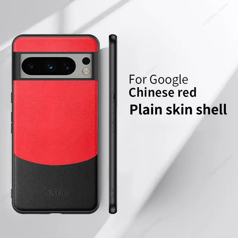 Bumper Protection Leather Google Case - DealJustDeal