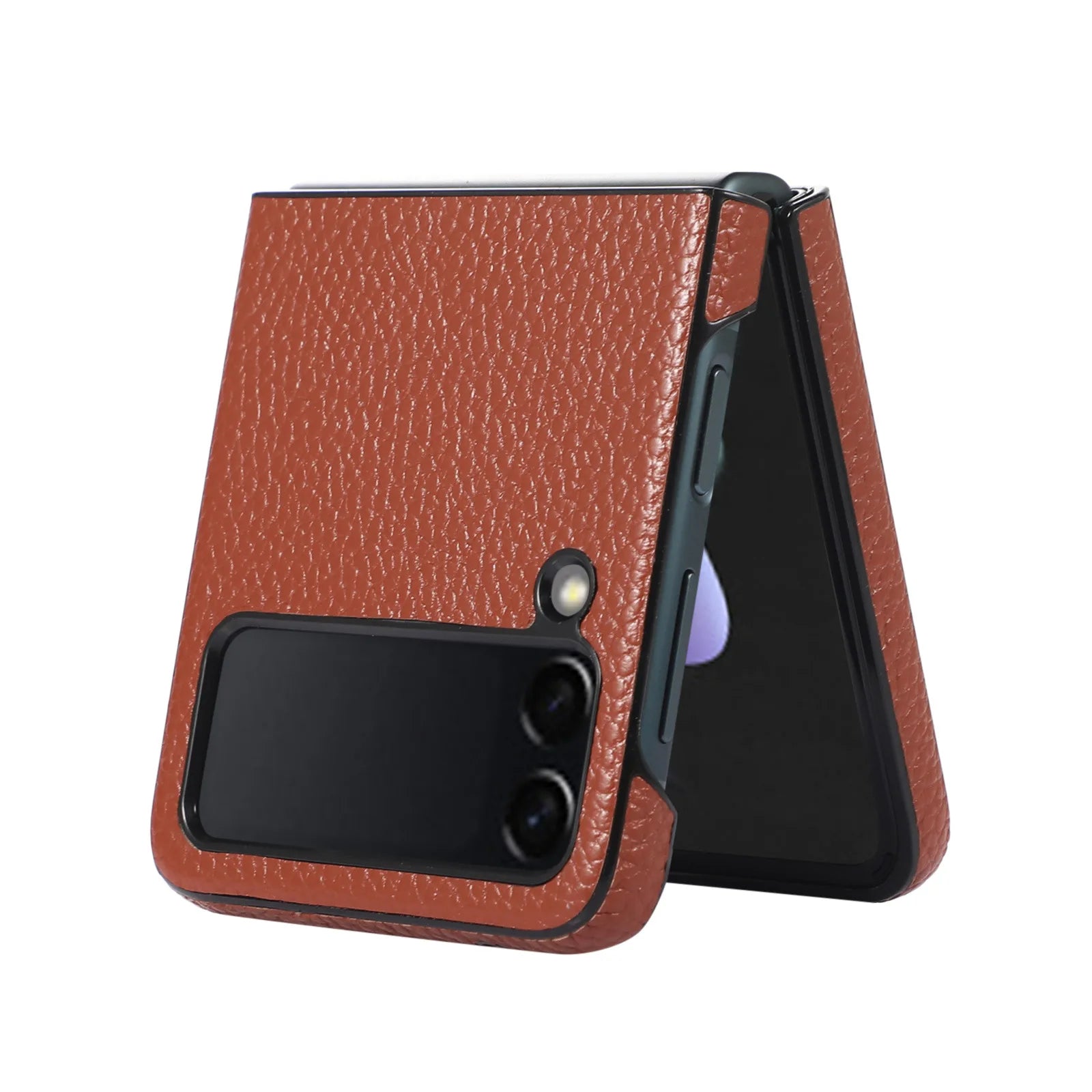 Anti-knock Leather Shockproof Galaxy Z Flip Case - DealJustDeal