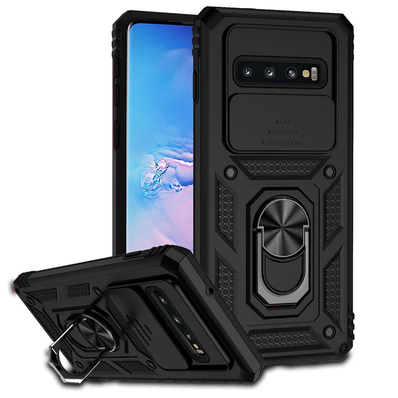 Shockproof Armor Slide Camera Protect galaxy S Case - DealJustDeal