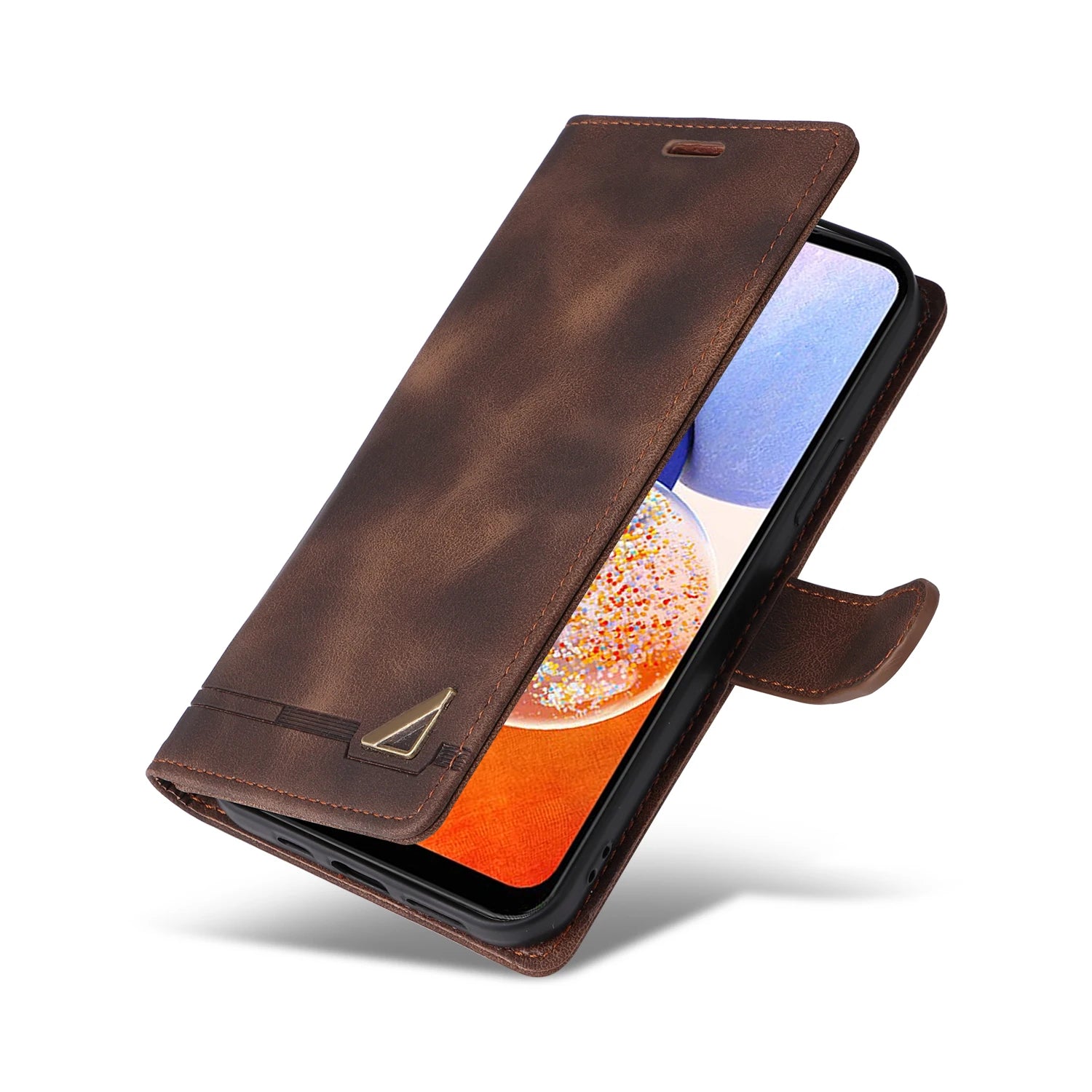 Card Slot Wallet Flip Leather Galaxy A and M Case - DealJustDeal