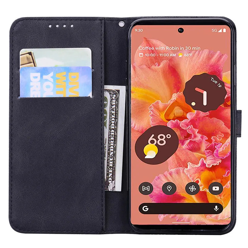 Butterfly Leather Google Case - DealJustDeal