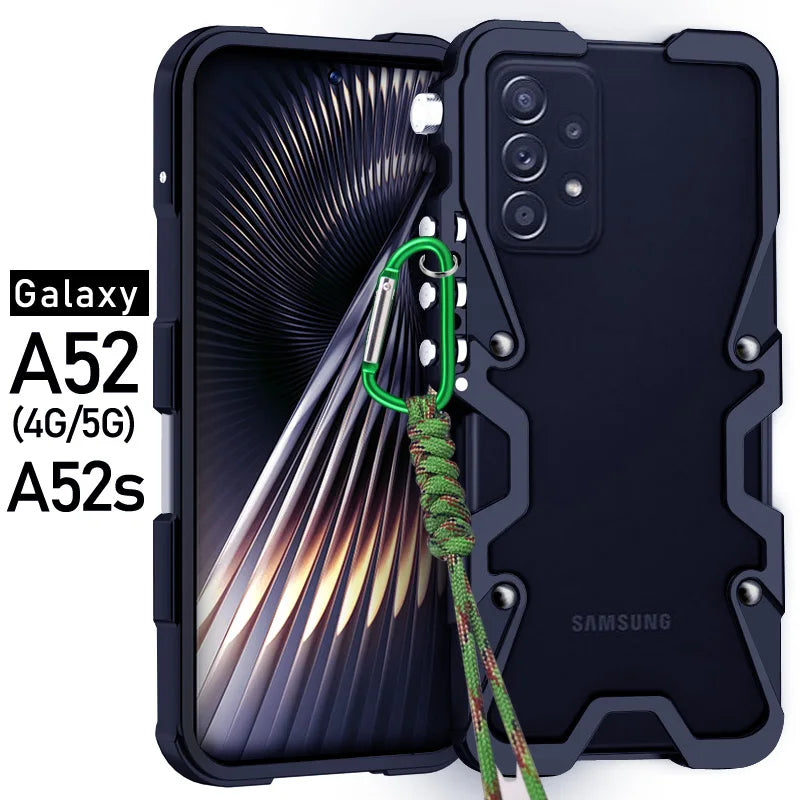 galaxy Metal Bumper Fashion Robot arm galaxy A, M and S Case - DealJustDeal