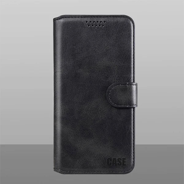 Flip Leather Card Wallet iPhone Case - DealJustDeal