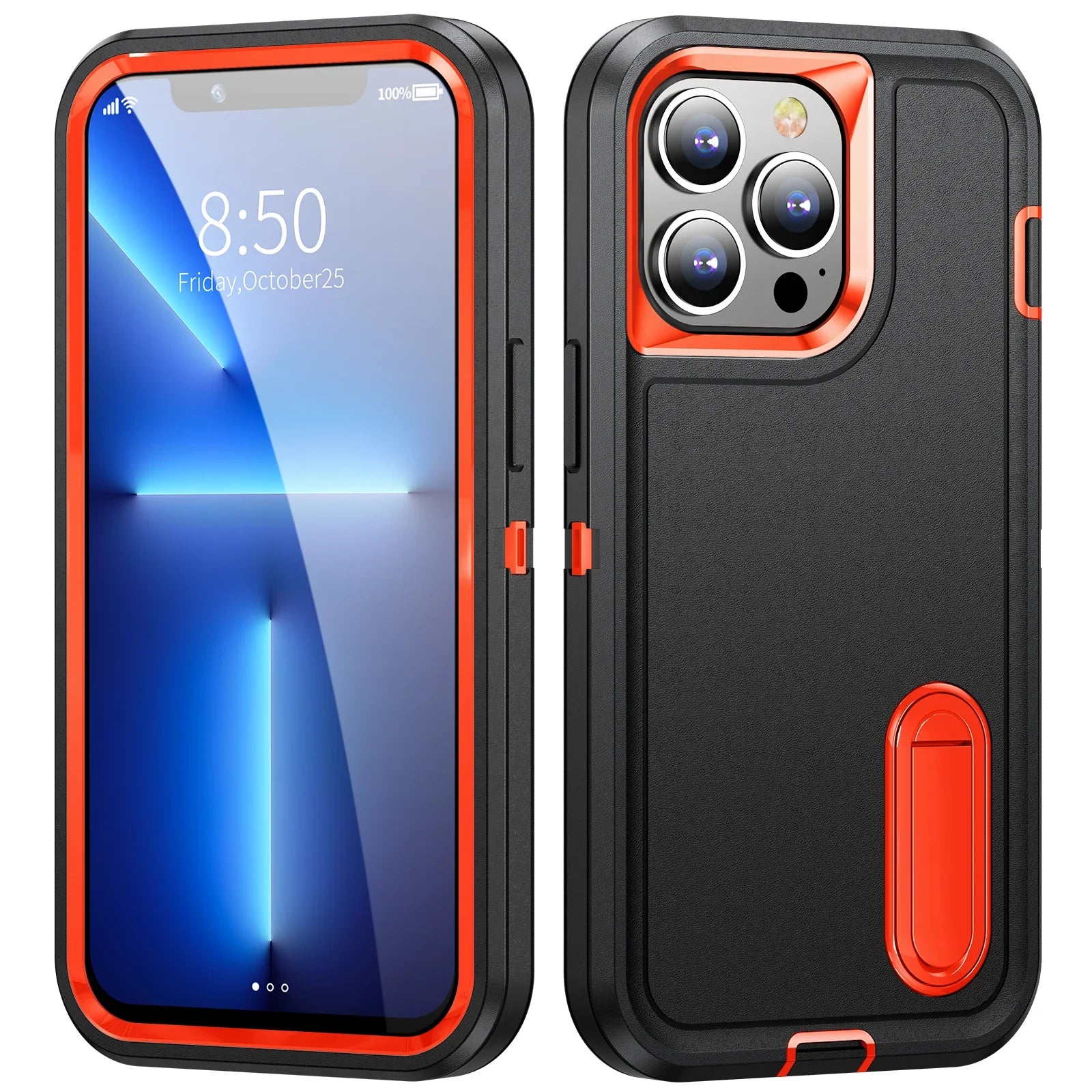 Plastic TPU Armor Shockproof Defend iPhone Case - DealJustDeal