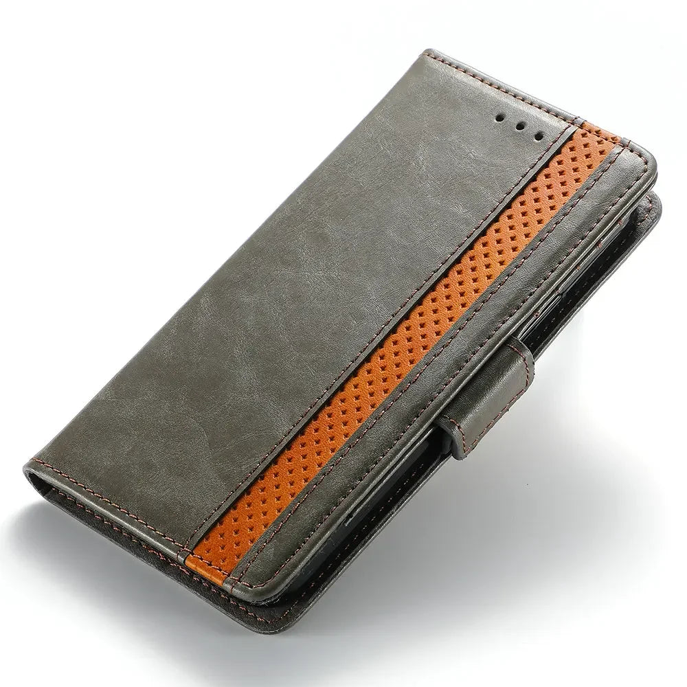 Anti-theft Leather Wallet Google Case - DealJustDeal