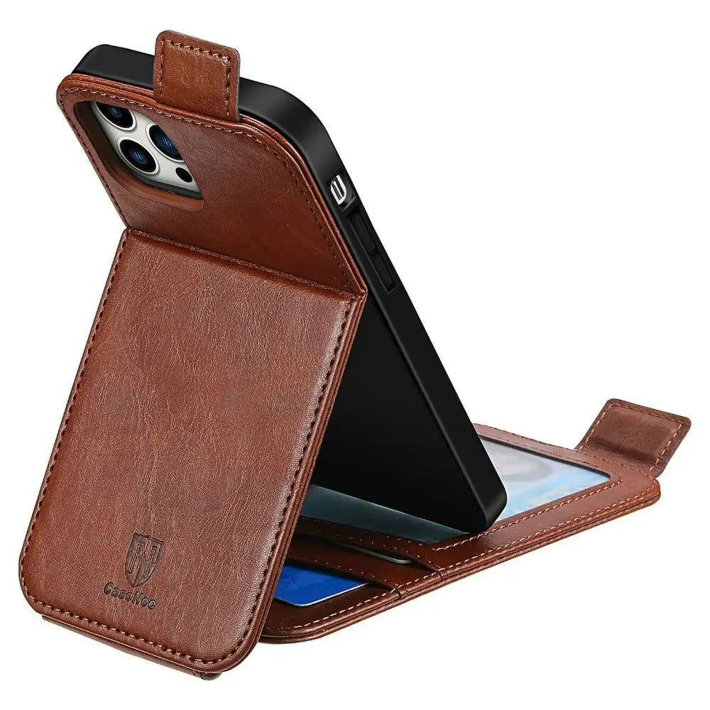 Flip Vertical Leather Google Case - DealJustDeal