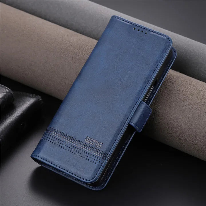 Texture Wallet Magnet Leather Galaxy Z Fold Case - DealJustDeal