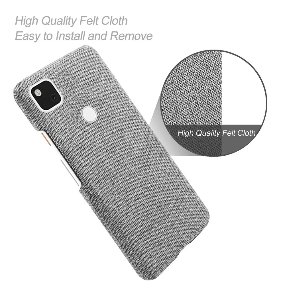 Fabric and Anti-Slip Grip Google Case - DealJustDeal