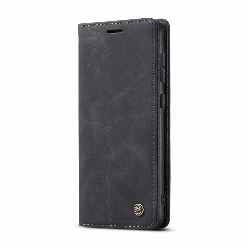 Flip Wallet Leather Galaxy Case - DealJustDeal