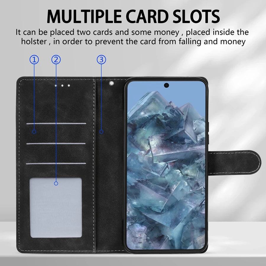 Wallet Magnetic Flip Leather Google Case - DealJustDeal