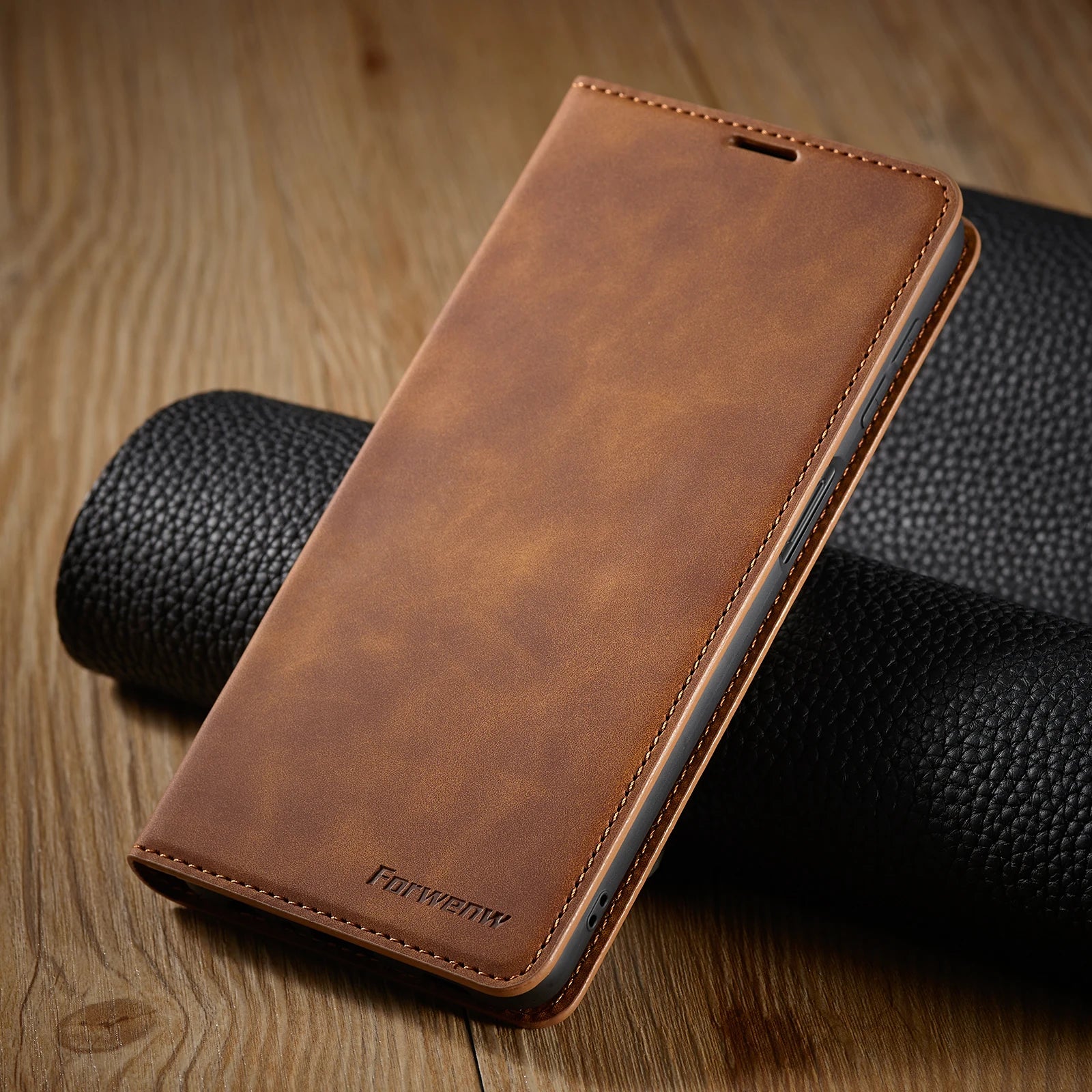 Flip Wallet Leather Galaxy A Case - DealJustDeal