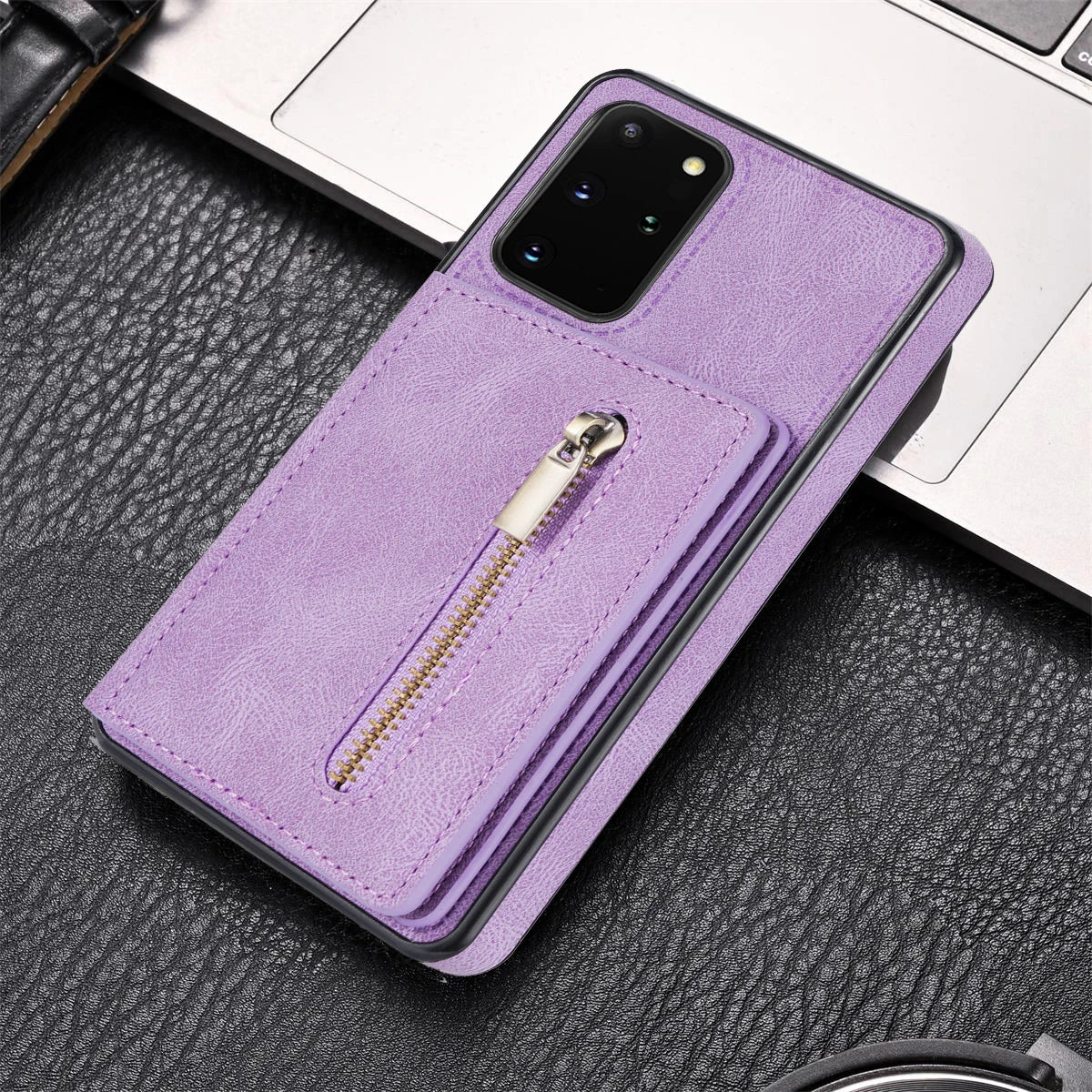 Wallet Flip Card Slot Holder Galaxy S Case - DealJustDeal