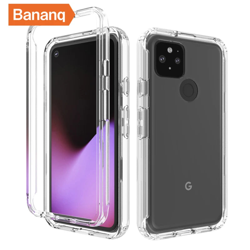 Transparent Gradient Color Shockproof Google Case - DealJustDeal