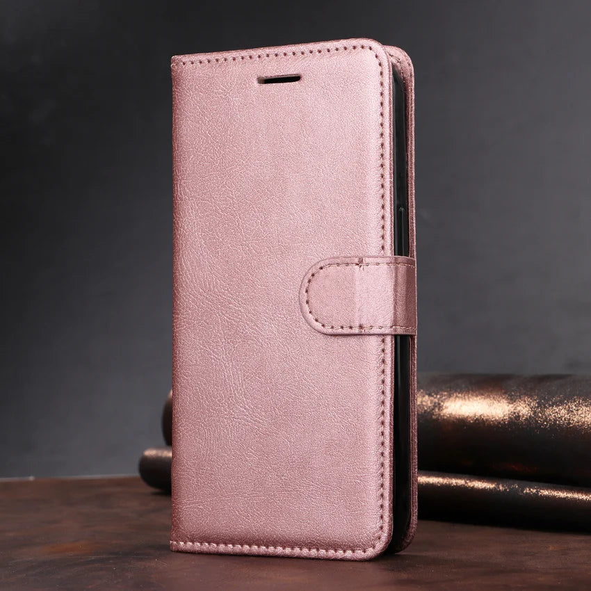 Wallet Card Slot Flip PU Leather Galaxy A Case - DealJustDeal