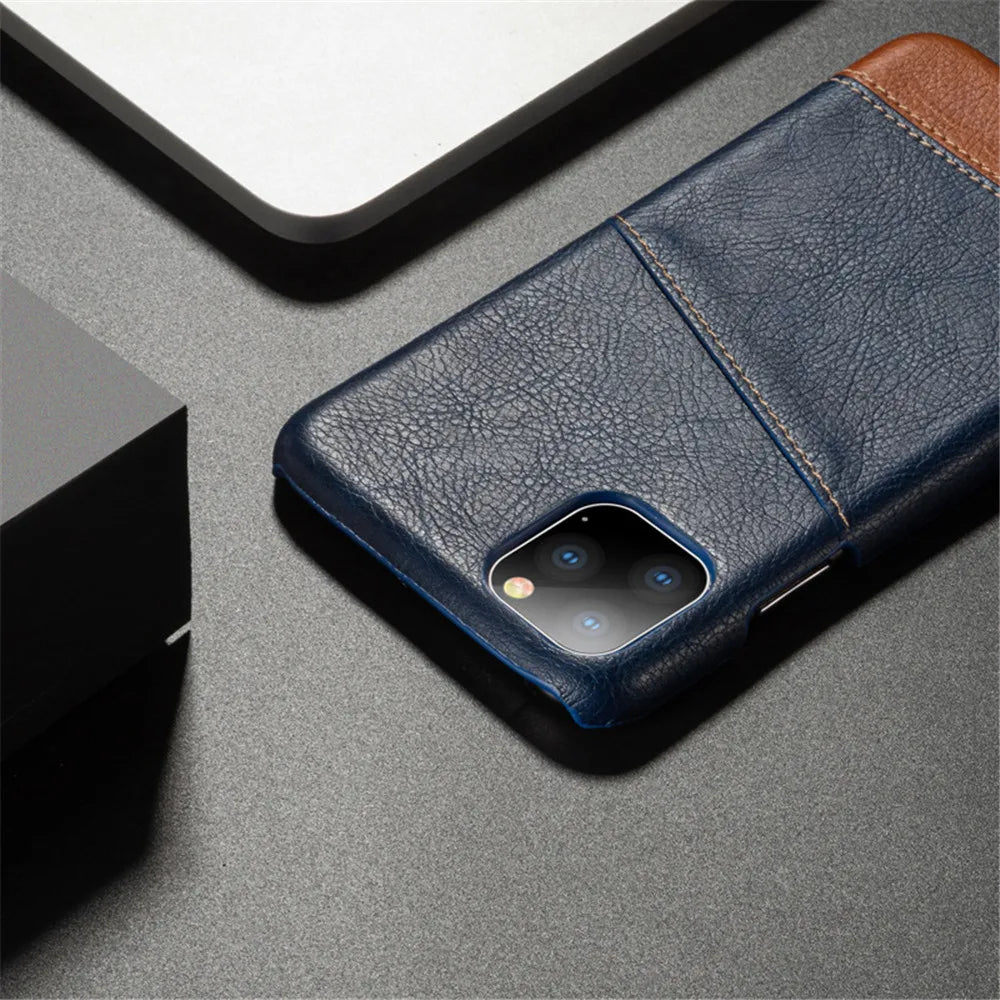 Leather Wallet Google Case - DealJustDeal