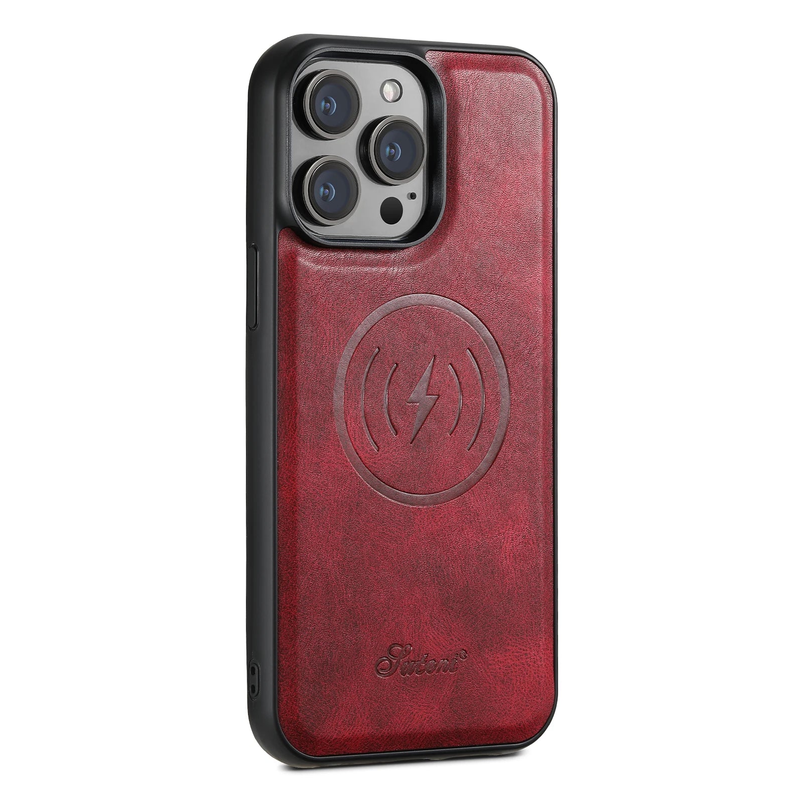 Magnetic Leather iPhone Case - DealJustDeal