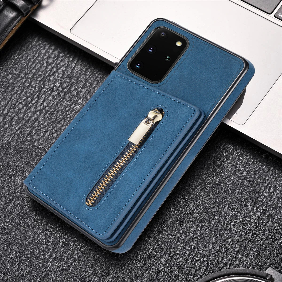 Wallet Flip Card Slot Holder Galaxy S Case - DealJustDeal