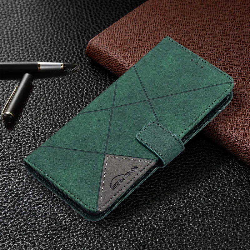 Anti-falling Wallet Magnetic Flip Leather Google Case - DealJustDeal