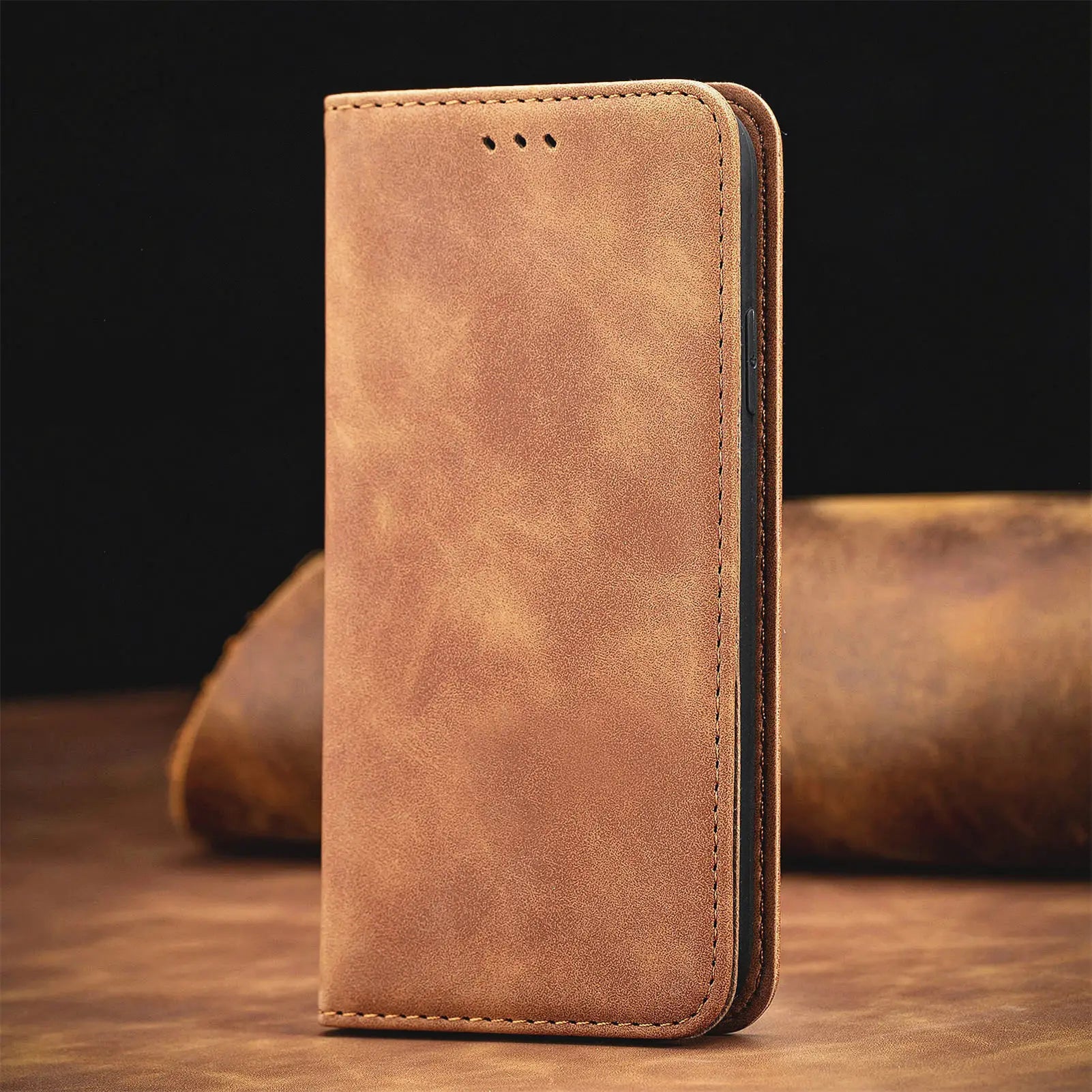 Flip Wallet Leather Galaxy Note and S Case - DealJustDeal