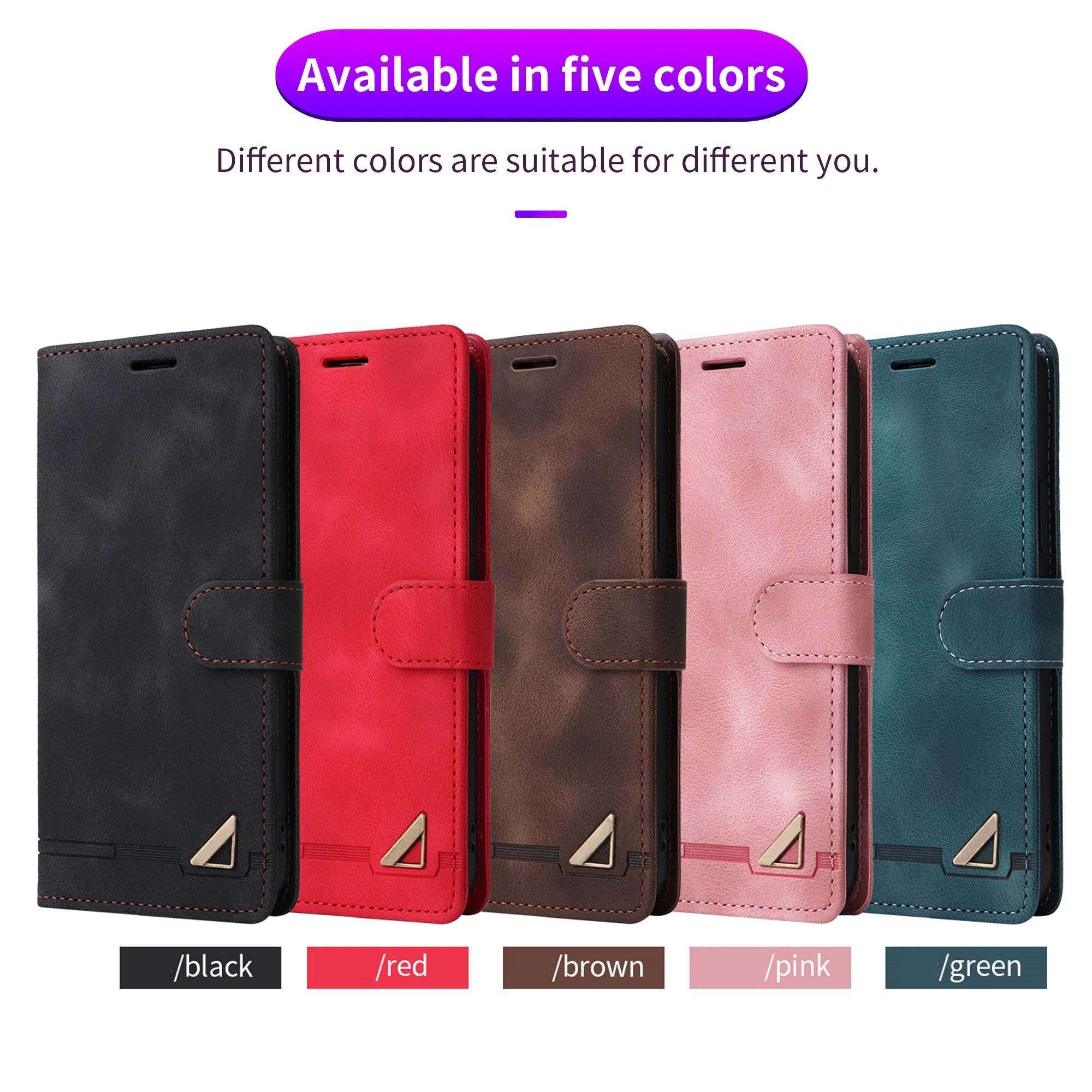 Wallet Leather Flip Galaxy S Case - DealJustDeal