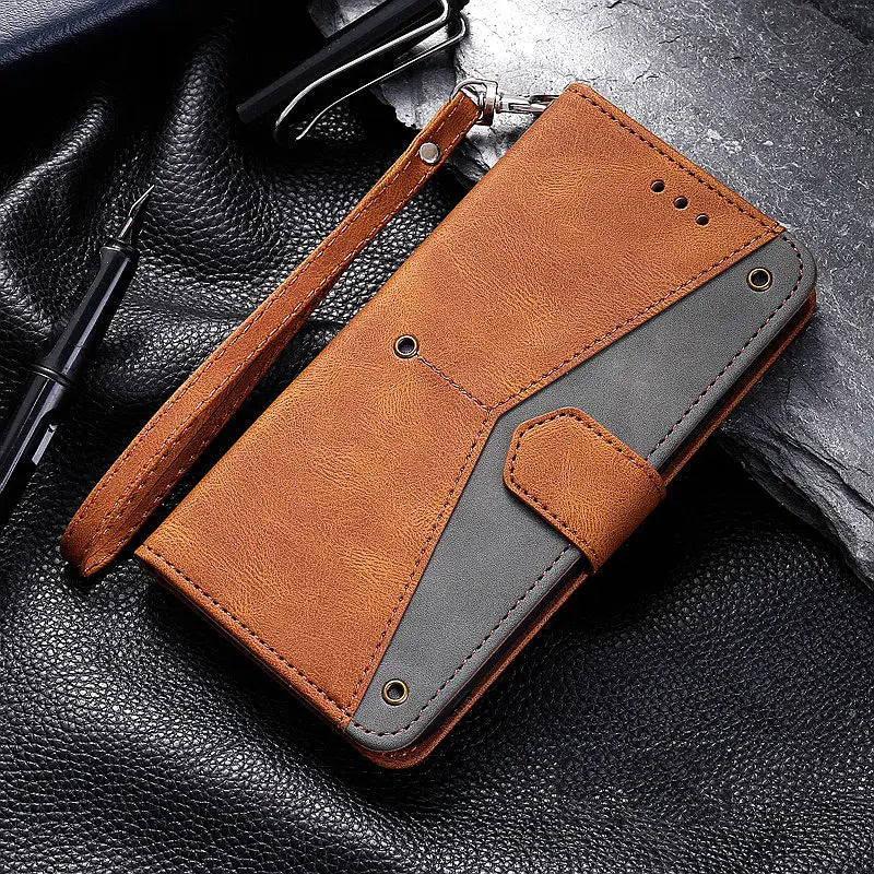 Lanyard Card Pocket Flip PU Leather Wallet Google Case - DealJustDeal