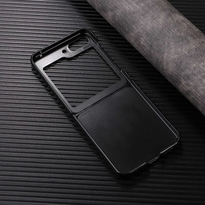 Retro PU Leather Galaxy Z Flip Case - DealJustDeal