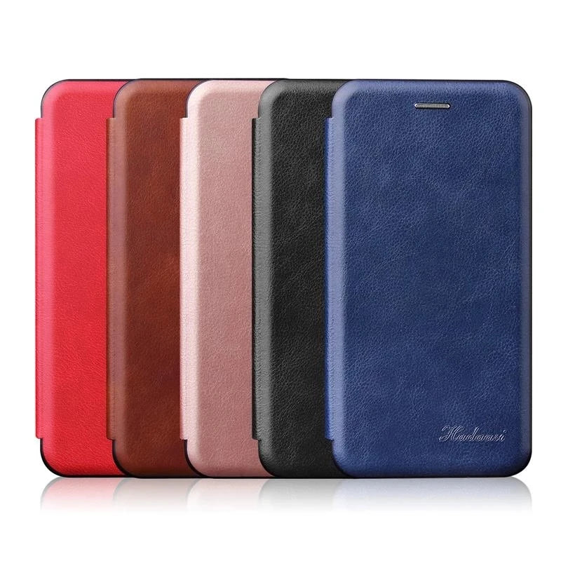 Luxury Leather Flip iPhone Case - DealJustDeal