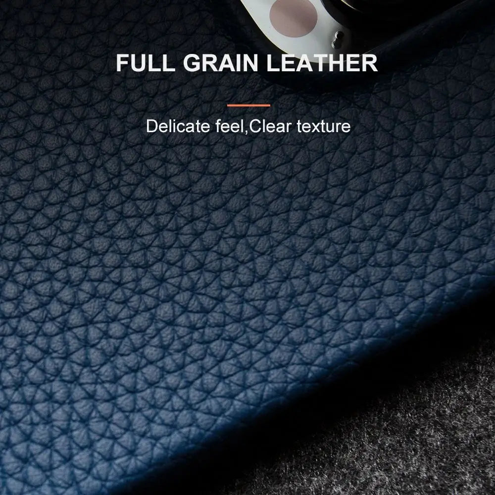 Handmade Full-grain Genuine Leather Google Case - DealJustDeal