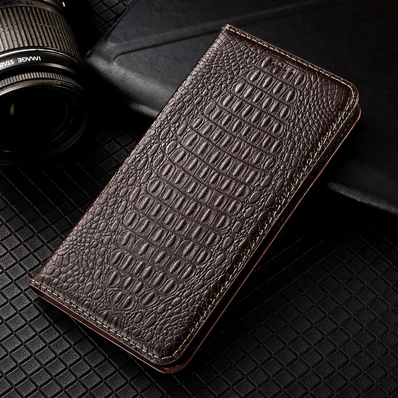 Flip Wallet Genuine Leather Galaxy S Case - DealJustDeal