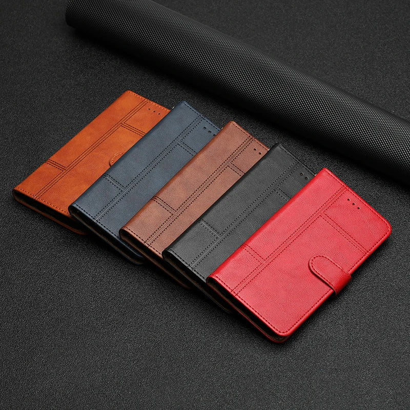 Slim Fit Wallet Leather Google Case With Card Slots - DealJustDeal