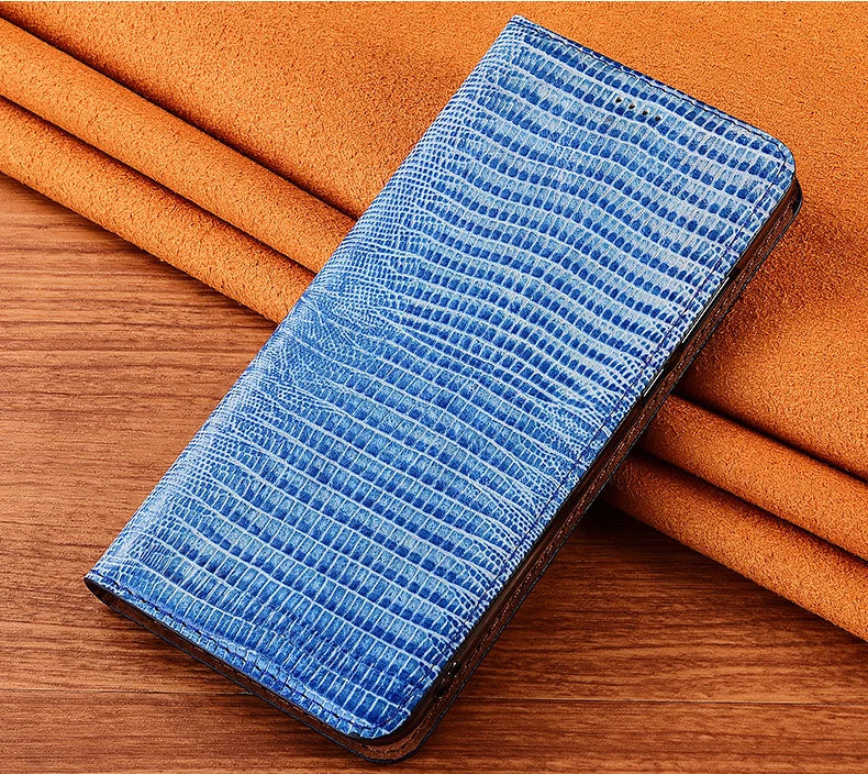 Lizard Grain Genuine Leather Galaxy S Case - DealJustDeal