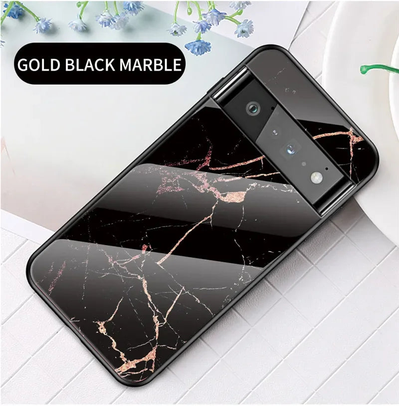 Armor Bumper Frame Hard Glass Back Google Case - DealJustDeal