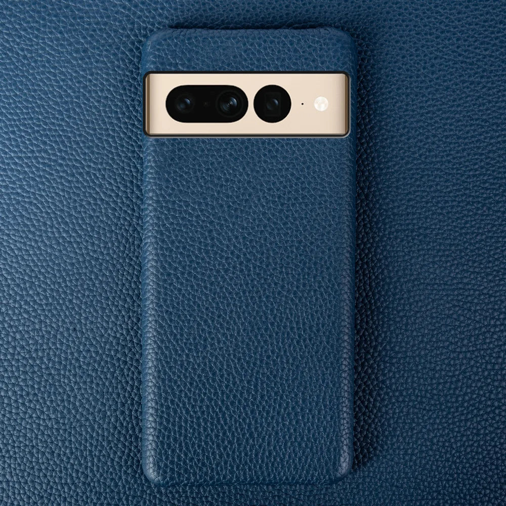 Litchi Design Genuine Leather Google Case - DealJustDeal