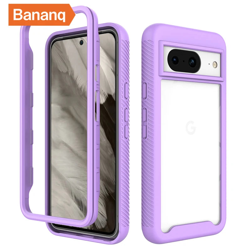 Shockproof Transparent Armor Google Case - DealJustDeal