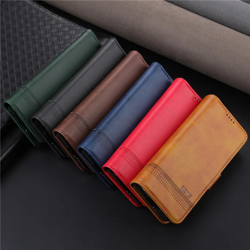 Texture Wallet Magnet Leather Galaxy Z Fold Case - DealJustDeal