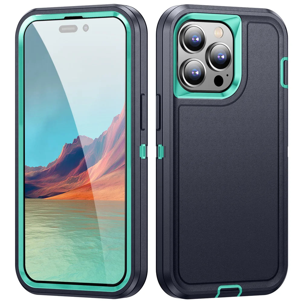 Heavy Duty Shockproof Anti-Scratch Rugged Protective iPhone Case - DealJustDeal