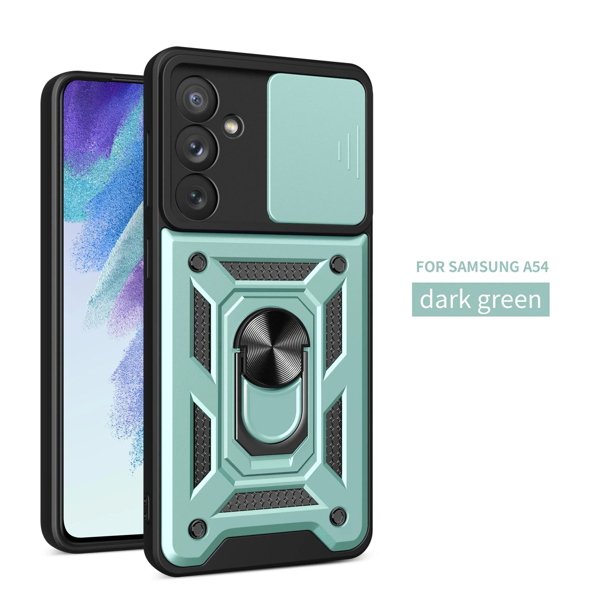 ShockProof Metal Brackets Lens Protection Galaxy M Case - DealJustDeal