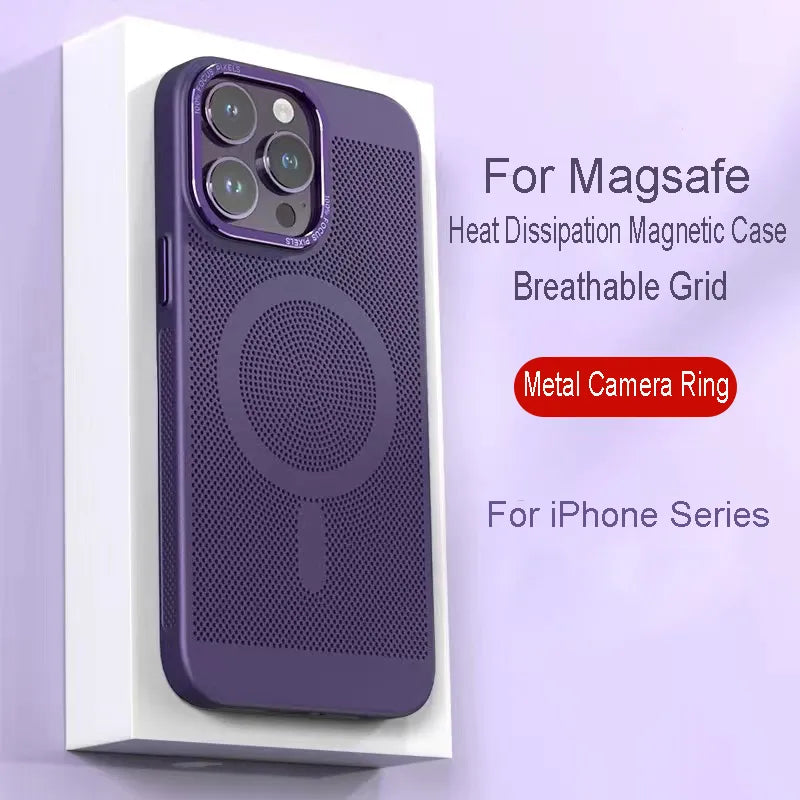 Heat Dissipation For Magsafe Magnetic iPhone Case - DealJustDeal