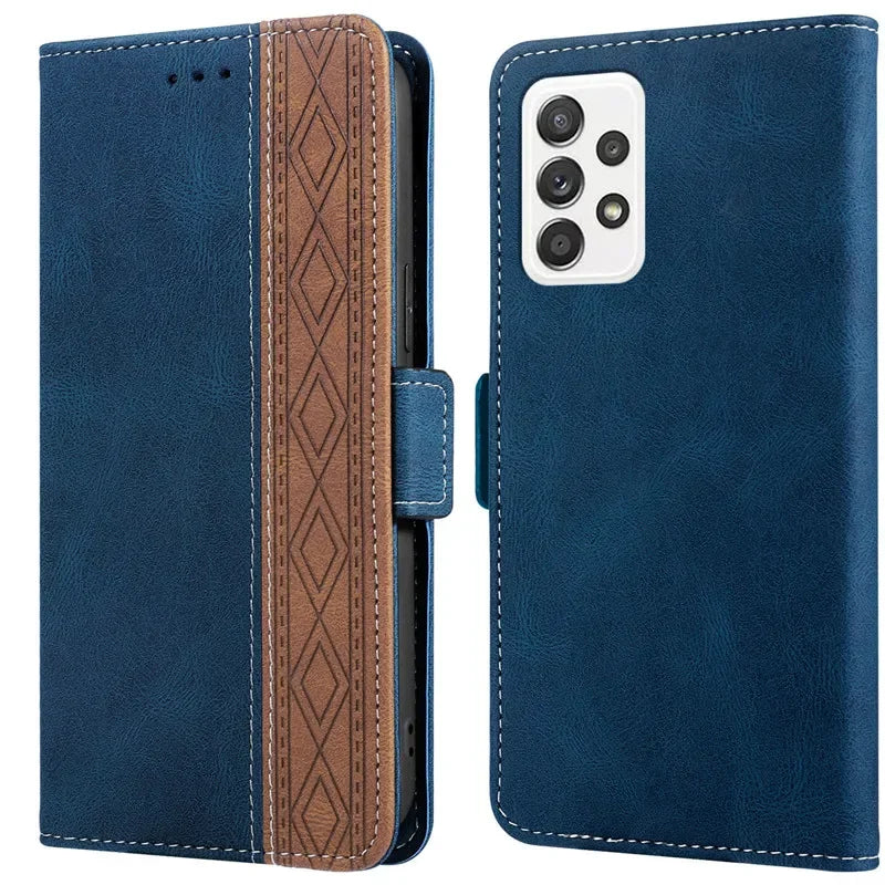 Magnetic Flip Card Slots Leather Wallet Google Case - DealJustDeal