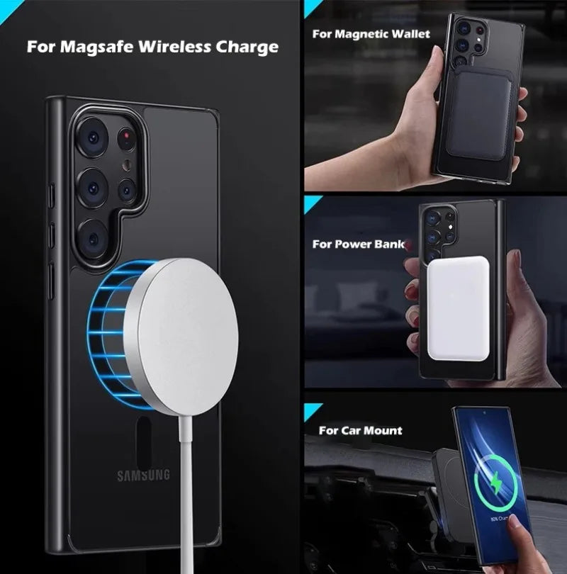 Magnetic Matte Galaxy S Case - DealJustDeal